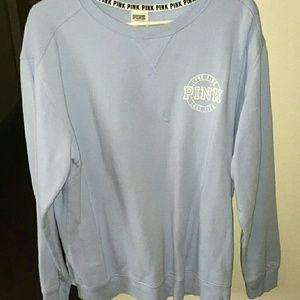 PINK crew neck Size large sweatshirt